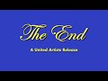 The End A United Artists Release 1963 Version 2