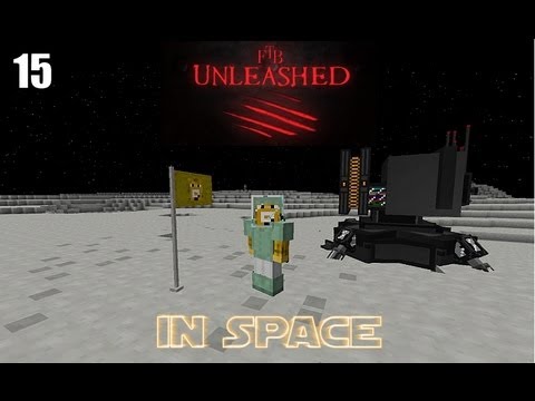 Minecraft FTB Unleashed in Space - Episode 15 - Steve's Cart Force Tree Farm