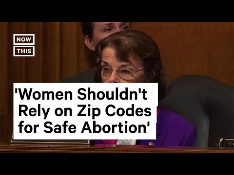 Senator Feinstein Defends Abortion Rights