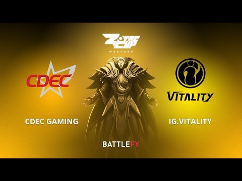 CDEC Gaming vs IG.Vitality, Game 1, Zotac Cup Masters, CN Qualifier