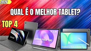 4 MELHORES TABLETS em 2026! Xiaomi, Lenovo, VAIO e Samsung | QUAL COMPRAR?