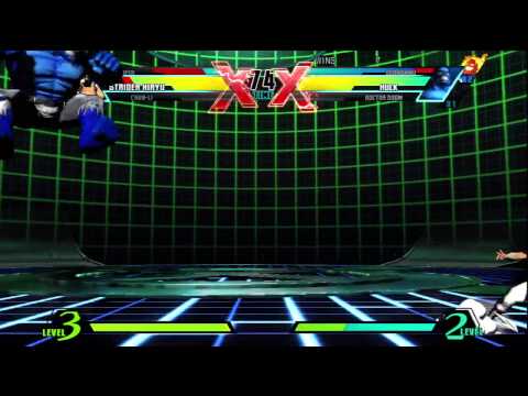 UMVC3 Lud (viper/chun/strider) vs Doomface(HulkDorm/Doom)