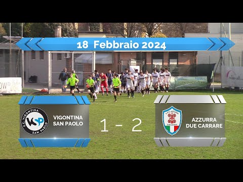 Azzurra Due Carrare vs Vigontina San Paolo  18-2-2024