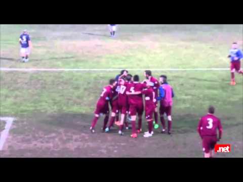 Goal di Colitto nella semifinale di Coppa Italia d'Eccellenza Vastese - U.S. San Salvo