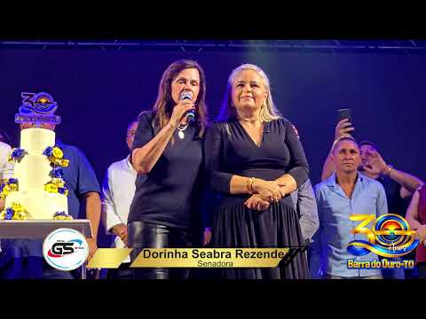 BARRA DO OURO/TO COMEMORA 30 ANOS DE EMANCIPAÇÃO COM MUITA FESTA