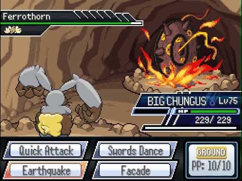 Pokémon Rejuvenation V13 - Vs Rift Ferrothorn (Insane)