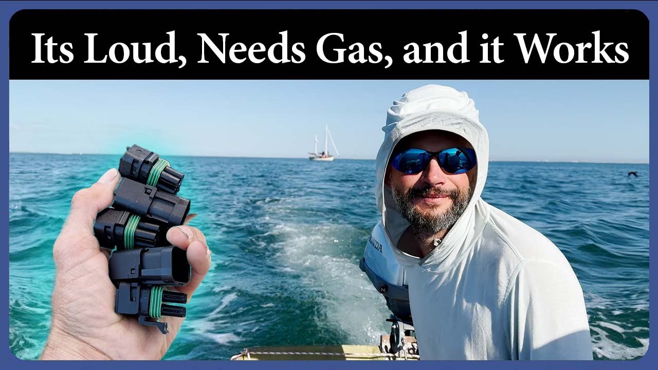 Trading the ePropulsion Electric Motor for a Loud, Smelly Gas Engine (But At Least It Works)