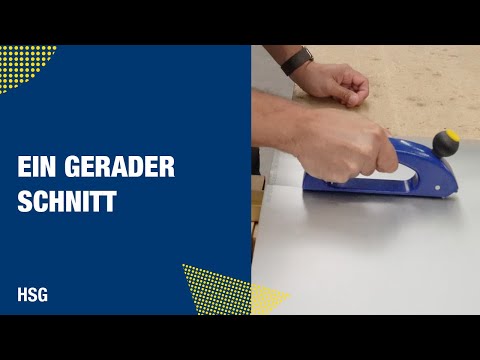 Wie gerade können Sie schneiden? | Handschneidegerät HSG von RAU