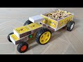 How To Make A Mini Matchbox Tractor With Trolley At Home DIY Matchbox Tractor