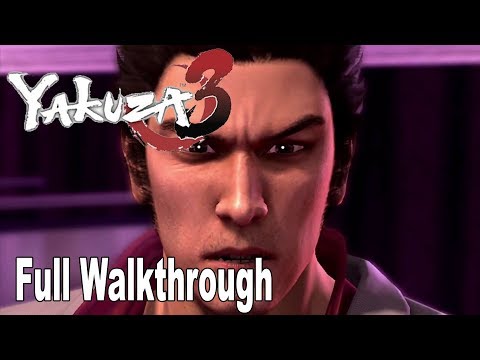 Yakuza 3 Remastered - Full Gameplay Walkthrough [HD 1080P]