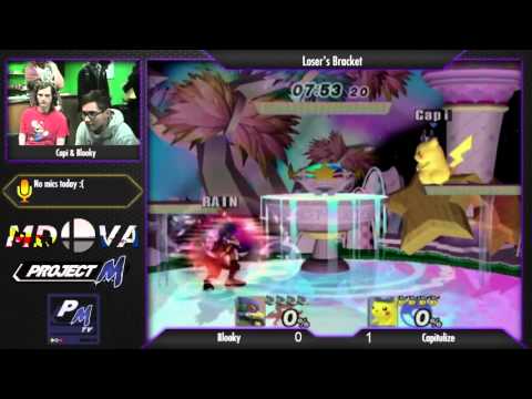 Project M @ Xanadu Jan. 14: Capitulize (Pikachu) vs. Blooky (Falco)