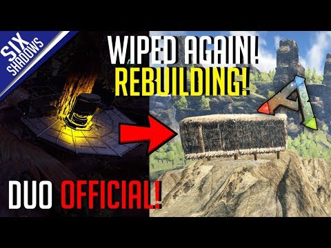 WIPED AGAIN! Rebuilding on The Center! | Duo Official PvP - Ep. 11 - Ark: Survival Evolved