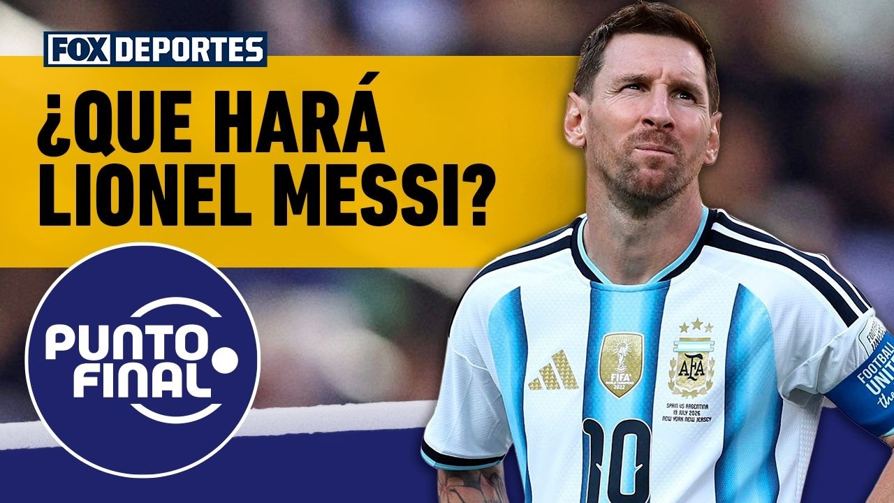 🤔 ¿QUÉ HARÁ EL '10'? | ¿Lionel Messi se retira o intenta jugar otro Mundial? | Punto Final