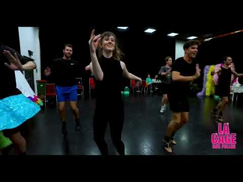A peak in the rehearsal room of La Cage aux Folles in Sydney!