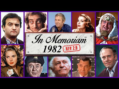 In Memoriam 1982: Famous Faces We Lost in 1982