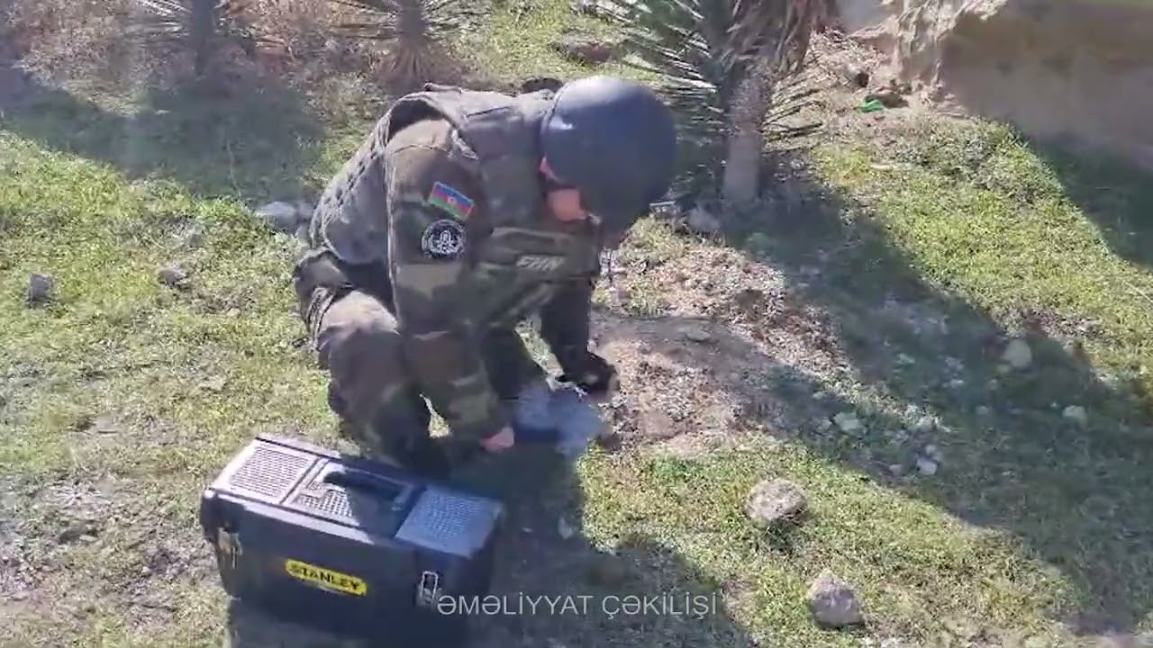 Buzovnada qumbara tapıldı VİDEO
