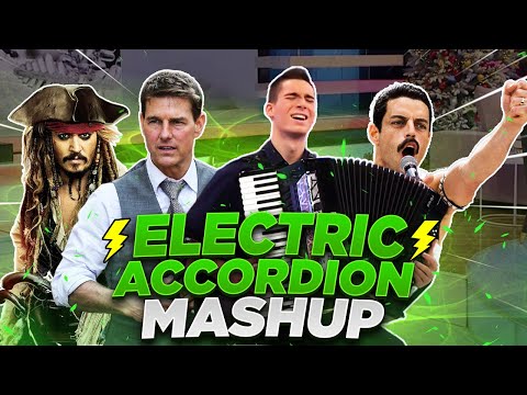 ELECTRIC ACCORDION MASHUP LIVE (Queen, Lambada, He's a Pirate)