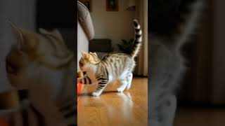 Download lagu kucing lucu bermain bola kecil mp3