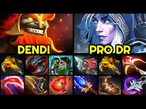 DENDI Mars Incredible Megacreep Comeback with Beautiful Teamplay Combo 7.27 Dota 2