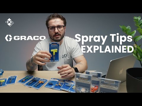 Graco-Sprühspitzen erklärt: Der ULTIMATIVE Leitfaden (FFLP, RAC 5, LineLazer & MEHR!) | GO Indust...