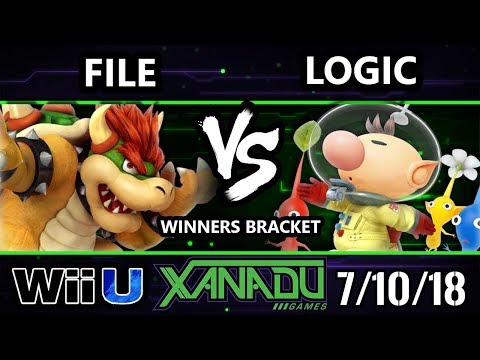 S@X 258 Smash 4 - File (Bowser, Link) Vs. VGBC | Logic (Olimar, Mewtwo) - Wii U Winners Bracket