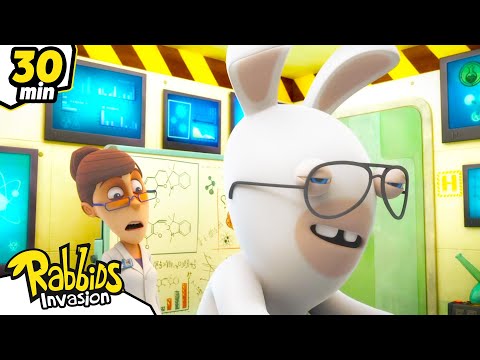 RABBIDS INVASION | Compilation 30 min - Experimentation Rabbids | Raving Rabbids