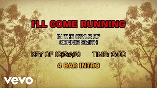 Connie Smith - I&#39;ll Come Runnin&#39; (Karaoke)