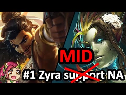 Zyra MID! Surely Yi can carry, right? (vs. Akshan)