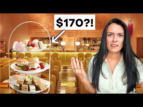 I tried the most FAMOUS afternoon teas in London to see if they're worth your money