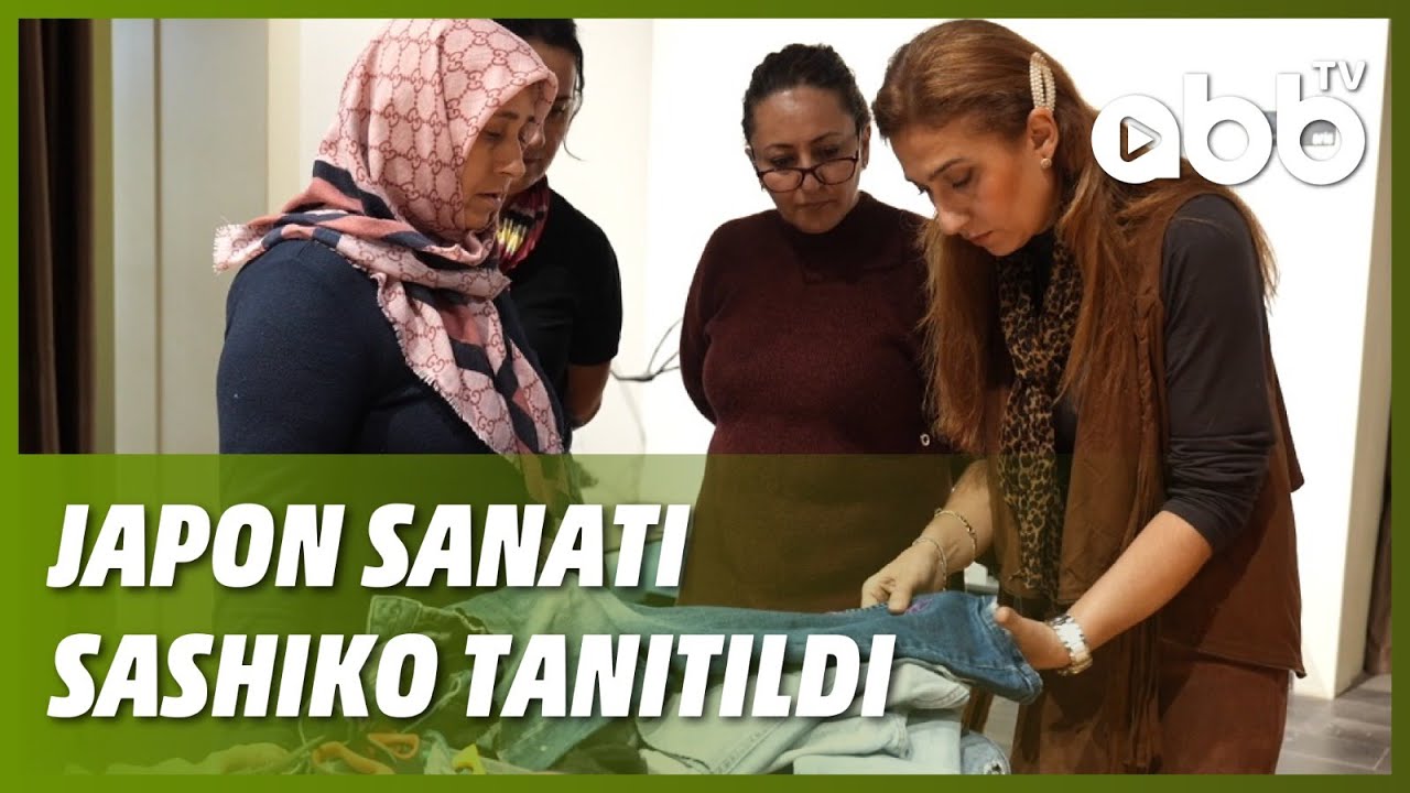 JAPON SANATI SASHIKO TANITILDI