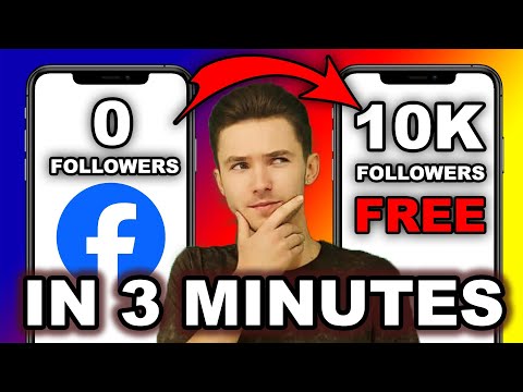 HOW TO GET 10K FREE FOLLOWERS ON FACEBOOK PAGE IN 3 MINUTES | FAST WAY TO GROW FACEBOOK IN 2025