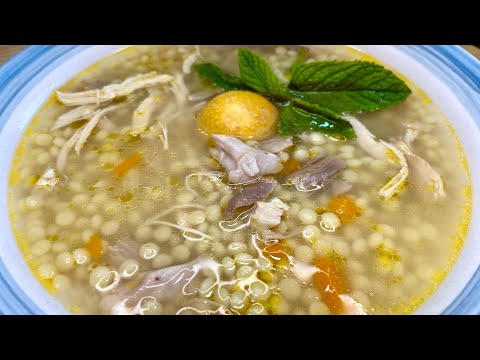 Canja de Galinha, uma sopa tradicional portuguesa fácil e deliciosa!