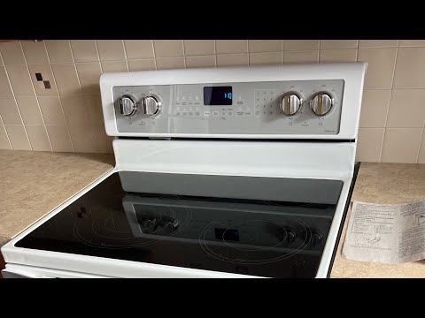 How to setup clock in whirlpool oven