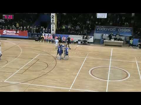 Svi golovi: Osijek - Futsal Dinamo 2:6 (17.3.2023.) 16. kolo 1.HMNL 22/23