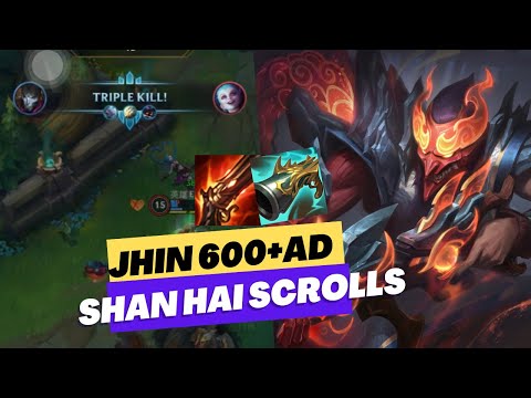 SHAN HAI SCROLLS JHIN WOLD RIFT WITH 600++ AD !