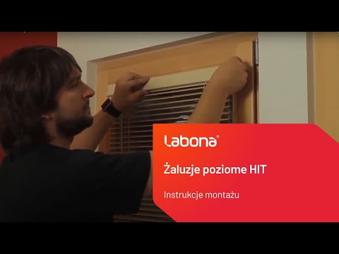 Instrukcje montażu żaluzji poziomych HIT