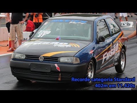 Thiago Lemos - 402m em 11.420s - Recorde na categoria Standard.