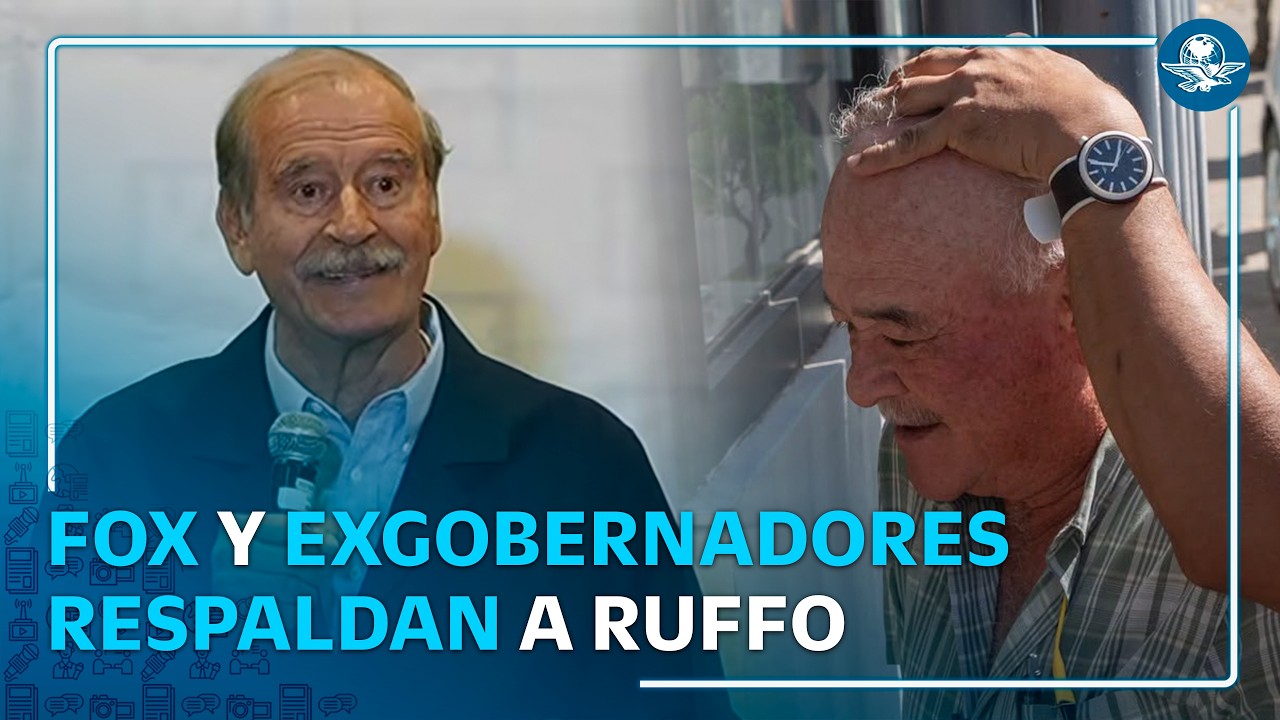 Vicente Fox y exgobernadores defienden a Ernesto Ruffo; acusan persecución política de la 4T