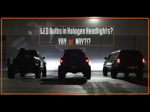 Should You Really Put LED Bulbs in Your Headlights?
