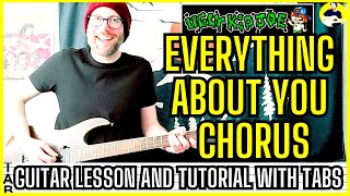 Ugly Kid Joe - Everything About You Chorus Guitar Lesson | Tab | Tutorial