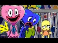 HUGGY WUGGY IS SO SAD WITH PLAYER Poppy Playtime Best Animation Compilation 1