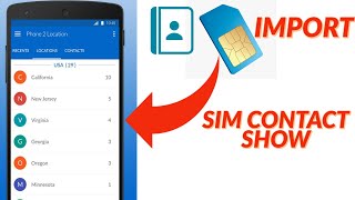 HOW TO SHOW SIM CONTACT ANY ANDROID | DOCOMO ARROWS SHARP AQOUS CHINA PHONE JAPANES PHONE HINDI/URDU