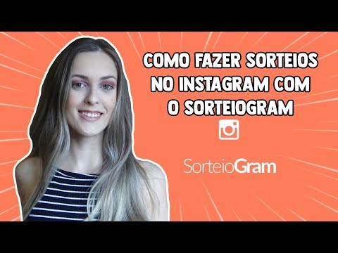 COMO FAZER SORTEIOS COM O SORTEIOGRAM