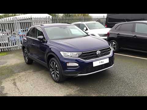 Volkswagen T-Roc United 1.5TSI 150PS Atlantic Blue New Car | Wrexham Volkswagen
