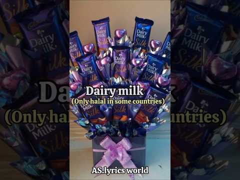 6 chocolates that are haram in Islam🍫#ytshorts#shortsfeed#viralshorts#trendingshorts#chocolate#allah