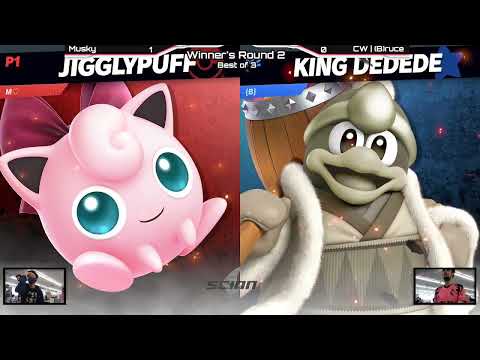 Musky (Jigglypuff) vs CW | (B)ruce (King Dedede) - Regional of Louisiana #3 (Winner's Round 2)
