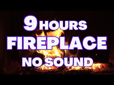 9h most satisfying fireplace loop - no sound - enjoy & subscribe 🔥
