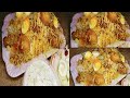 Chicken Biryani Teh Wali Biryani Tasty Biryani Layers Biryani Full Recipe By Hussaini Chef