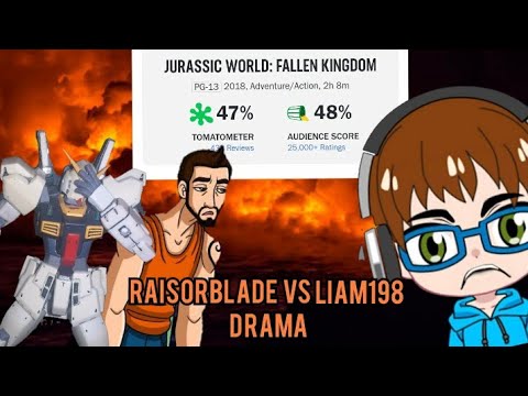 The Toxic Side of The Jurassic Park Fandom - Raisorblade vs Liam 198 Drama (ft birbo and dalien )