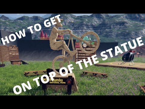 How to get on top of the statue in Mt. Palumbo | Descenders Mischief Tour Part 2